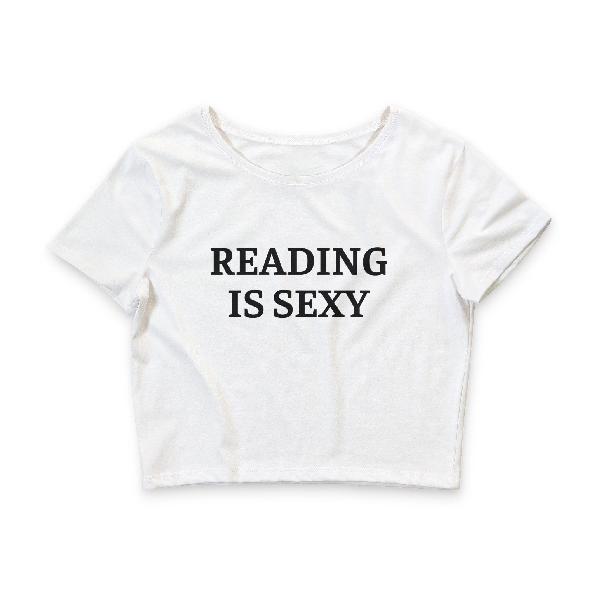 Reading Is Sexy Crop Tee