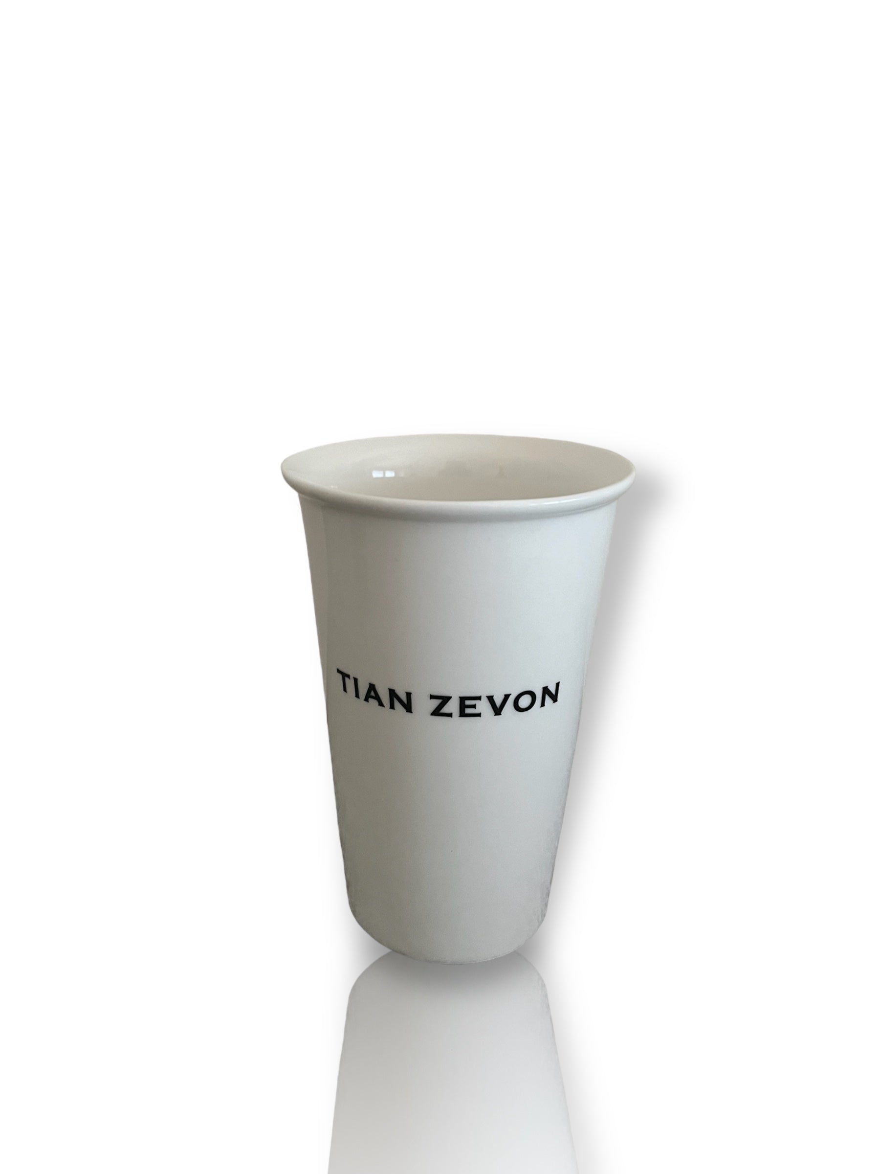 Ceramic Tumbler Mug - Ivory