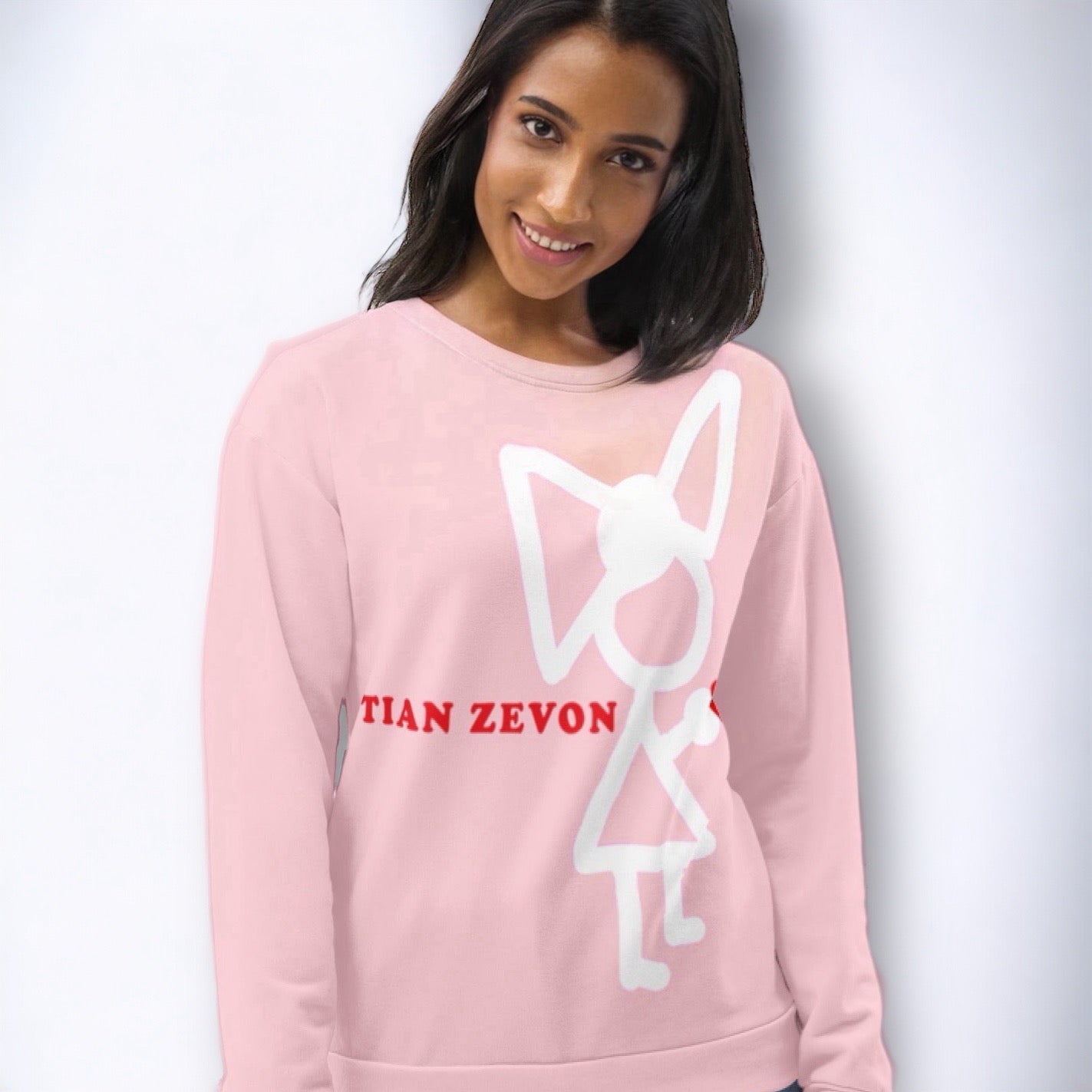 Unisex Love Sweatshirt - Pink