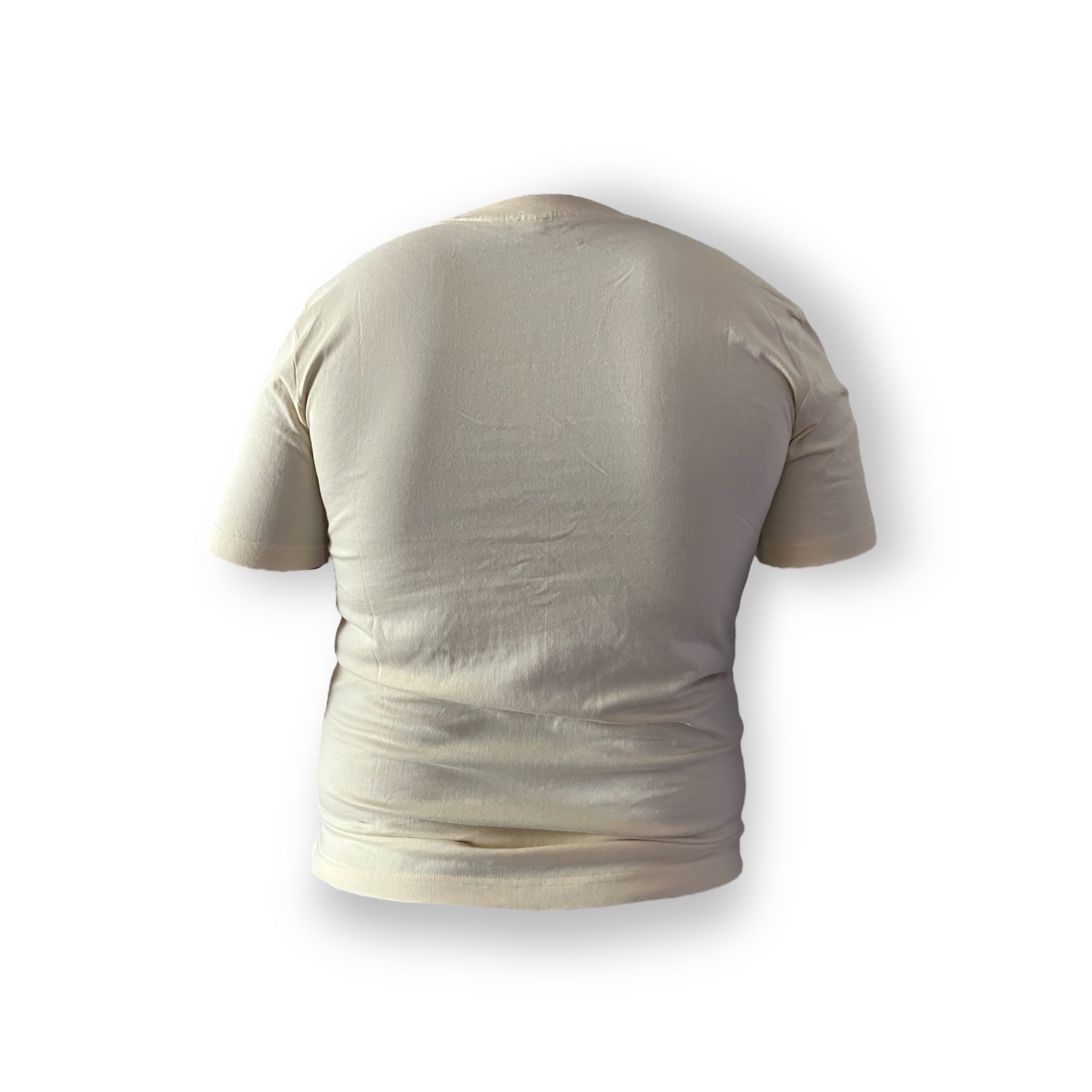 Embroidered Tian Zevon Shirt- Tan