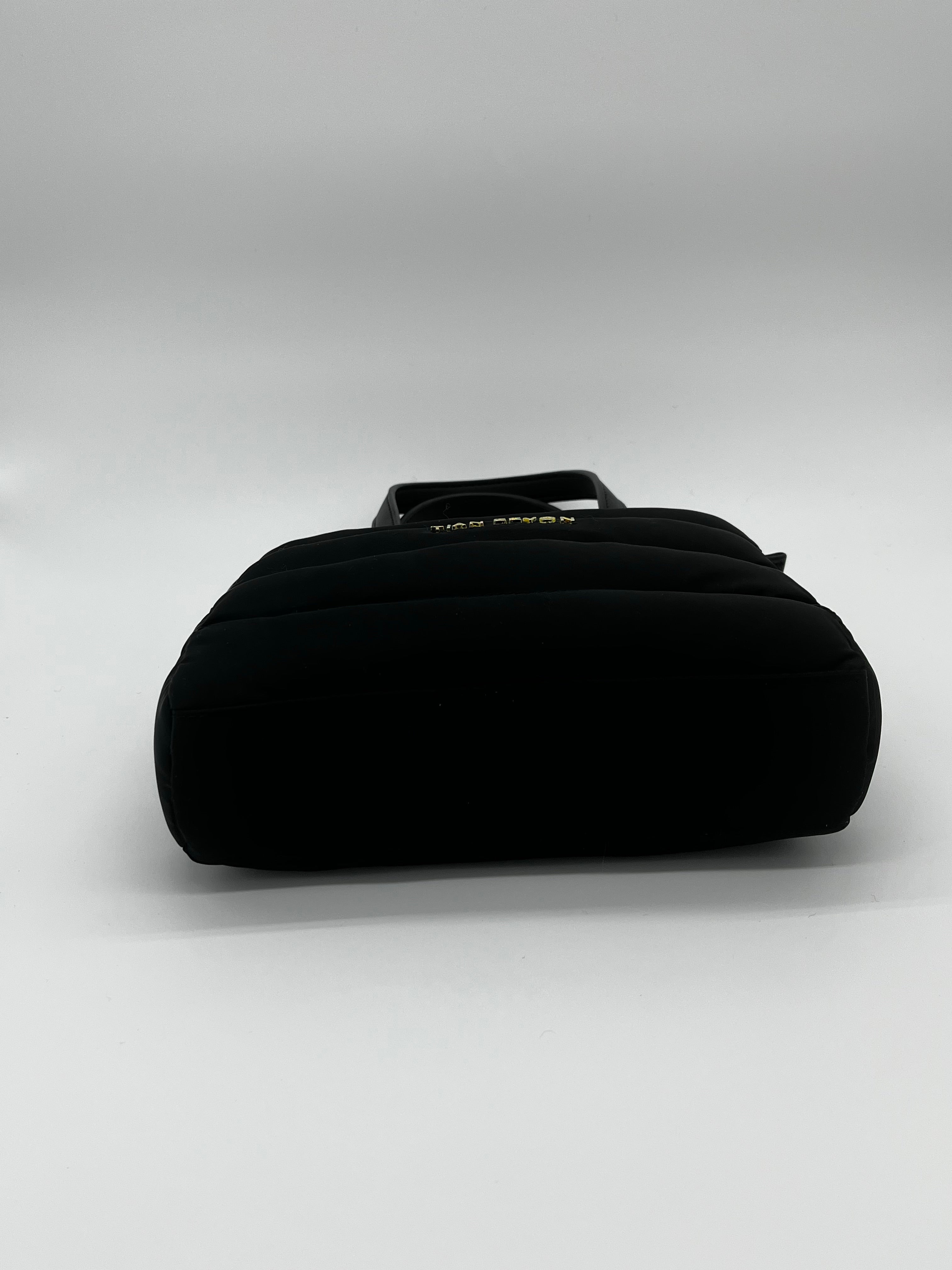 Rhyan mini puffer bag crossbody- Onyx Black