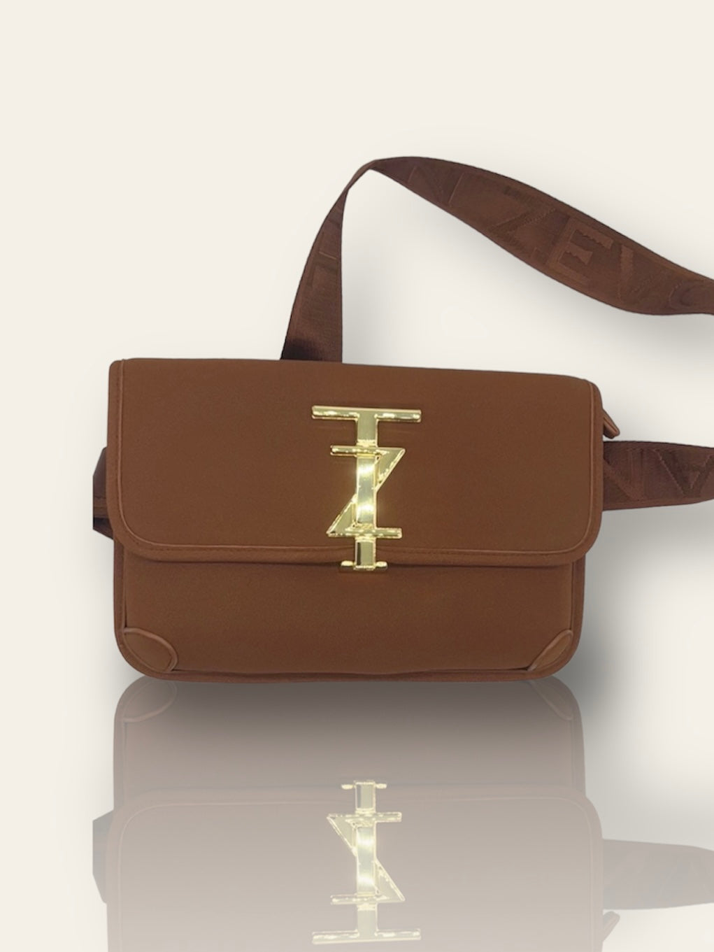 TAFARI suede chest bag and Beltpack- coco