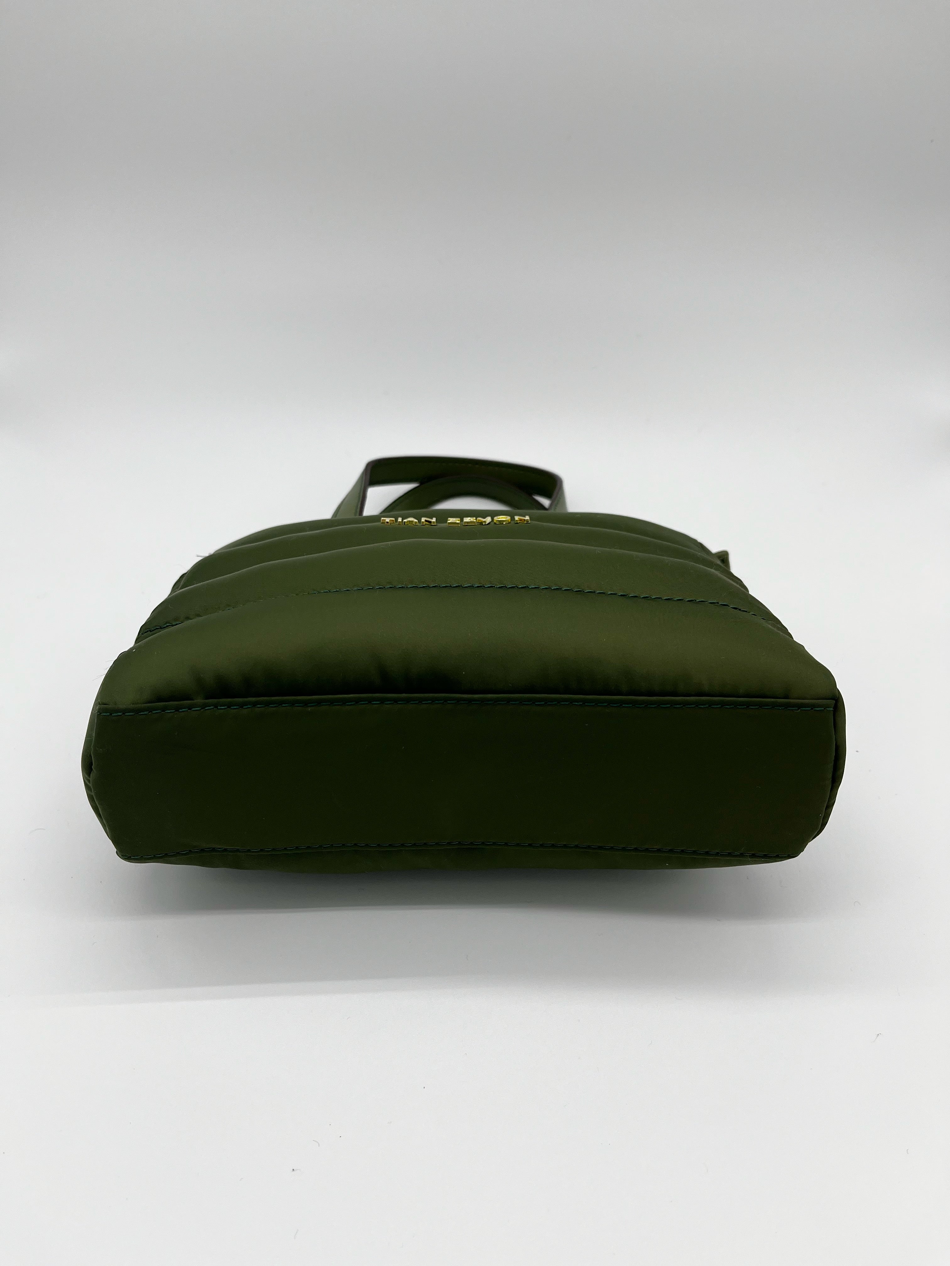 Rhyan mini puffer bag crossbody- Sage Green